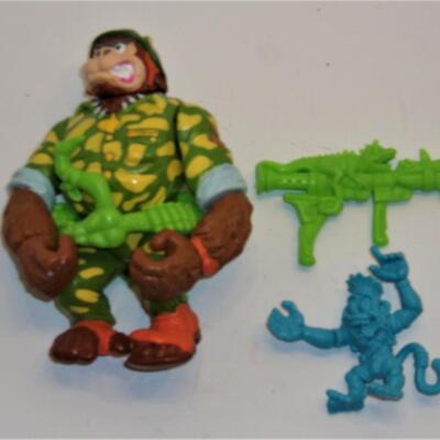 Vintage TMNT 1991 Sargent Bananas Action Figure