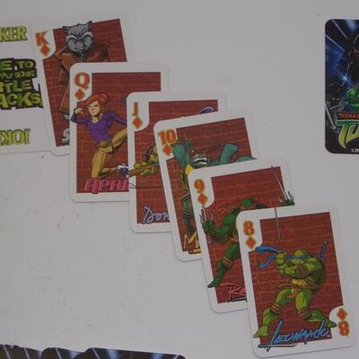 Vintage TMNT Complete Deck of Playing Cards