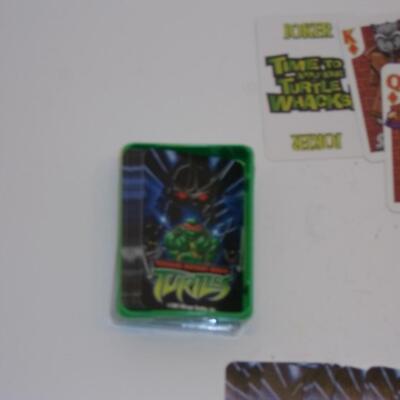 Vintage TMNT Complete Deck of Playing Cards