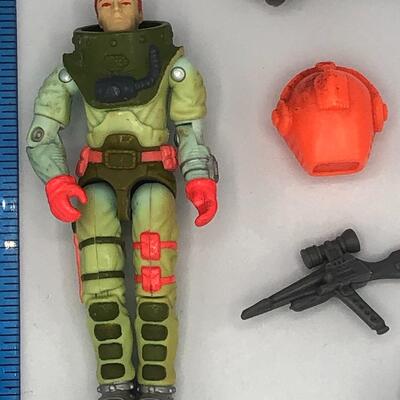 Vintage Hasbro GI Joe ARAH 1989 Deep Six