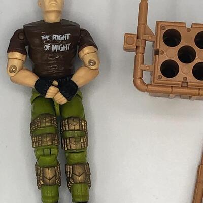 Vintage Hasbro GI JOE SALVO 1990 action figure
