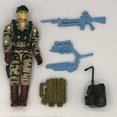 Vintage Hasbro GI Joe 1989 Recoil Action Figure