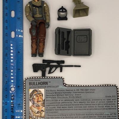 Vintage Hasbro GI Joe 1990 Bullhorn Action Figure