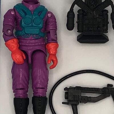 Vintage Hasbro GI Joe 1988 Toxo-Viper  Action Figure