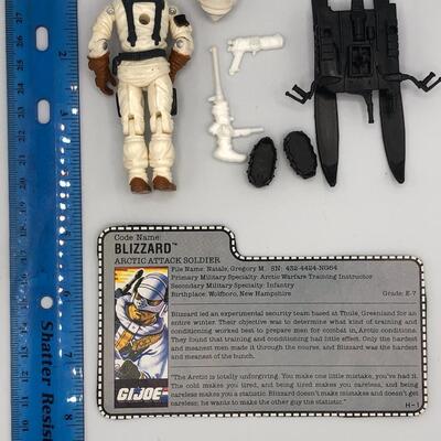 Vintage Hasbro GI Joe 1988 Blizzard Action Figure