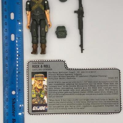 Vintage Hasbro GI Joe 1982 Rock & Roll Action Figure