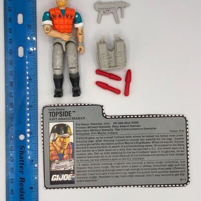 Vintage Hasbro GI Joe 1990 Topside Action Figure
