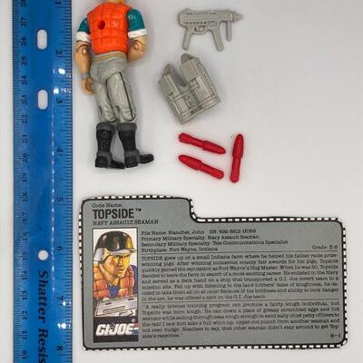 Vintage Hasbro GI Joe 1990 Topside Action Figure