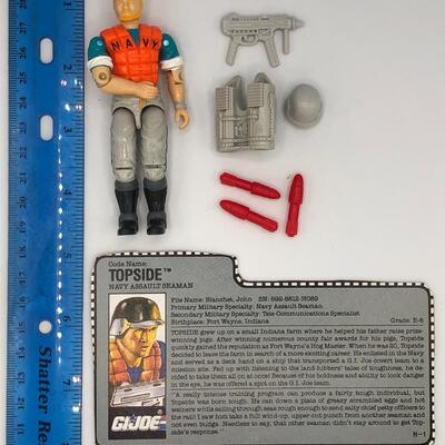 Vintage Hasbro GI Joe 1990 Topside Action Figure
