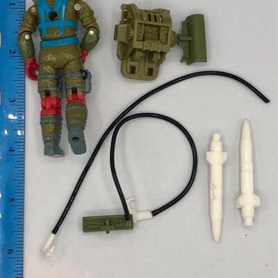 Vintage Hasbro GI Joe 1987 Fast Draw Action Figure
