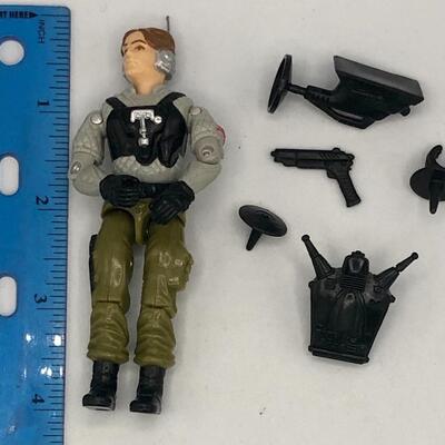 Vintage Hasbro GI Joe 1988 Psyche-Out Night Force Action Figure