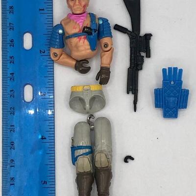 Vintage Hasbro GI Joe 1986 Zandar Action Figure 