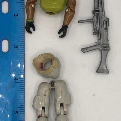 Vintage Hasbro GI Joe 1986 Road Block Action Figure