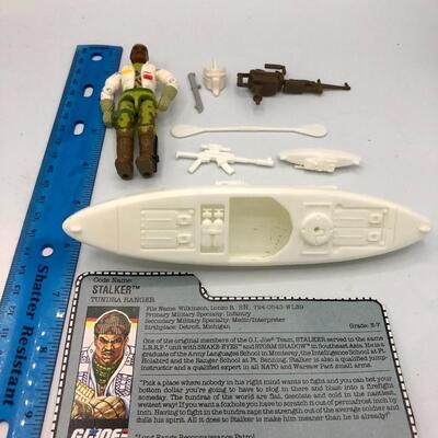 Vintage Hasbro GI Joe 1989 Stalker Action Figure