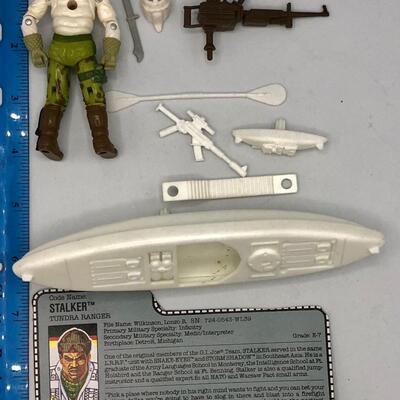 Vintage Hasbro GI Joe 1989 Stalker Action Figure