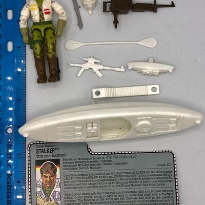Vintage Hasbro GI Joe 1989 Stalker Action Figure