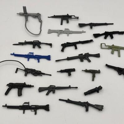 Vintage Hasbro GI Joe Various Gun Accessories