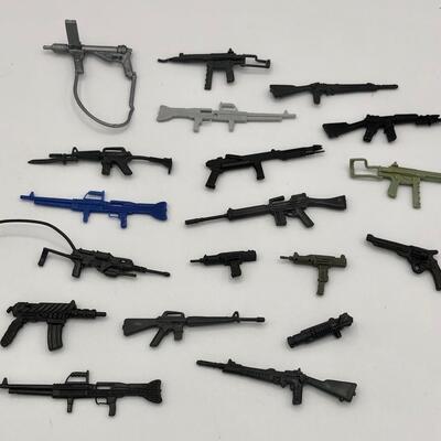 Vintage Hasbro GI Joe Various Gun Accessories