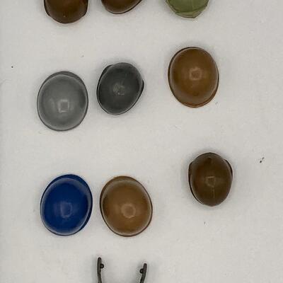 Vintage GI Joe various helmet accessories