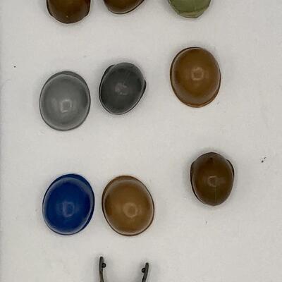 Vintage GI Joe various helmet accessories