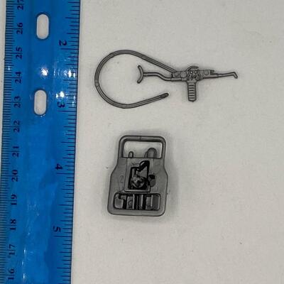 Vintage Hasbro GI Joe 1985 Torch Dreadnock Accessories