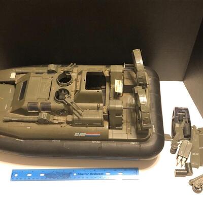 Vintage 1984 GI Joe Killer Whale Hovercraft