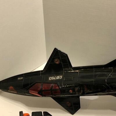 Vintage 1986 GI Joe Night Raven - almost all parts included