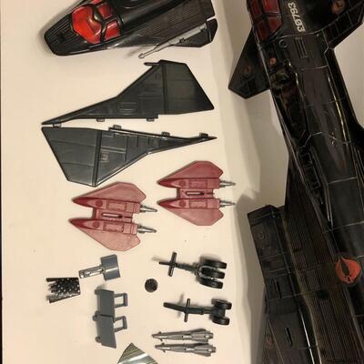 Vintage 1986 GI Joe Night Raven - almost all parts included