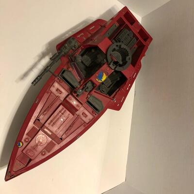 Vintage 1985 GI Joe Cobra Moray Hydrofoil and Accessories