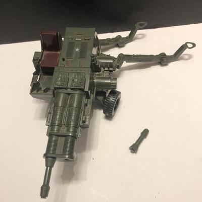 Vintage 1982 GI Joe HAL Heavy Artillery Laser