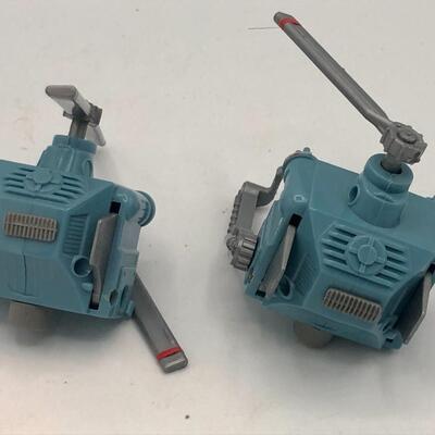 Vintage 1987 GI Joe Helicopter Action Pack x 2