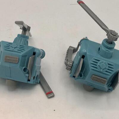 Vintage 1987 GI Joe Helicopter Action Pack x 2