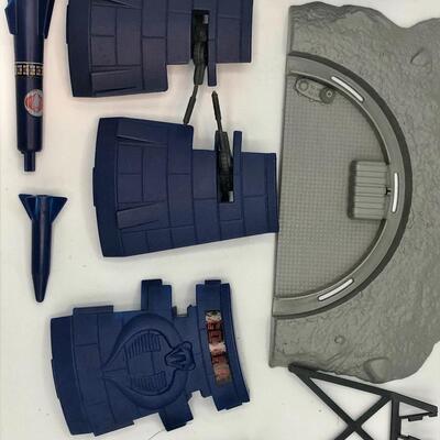 Vintage 1985 GI Joe Cobra Bunker 