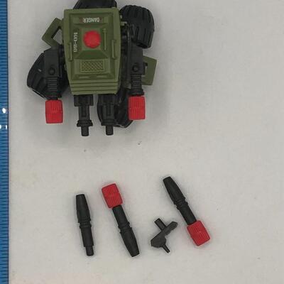 Vintage 1983 GI Joe Machine Gun PAC/RAT
