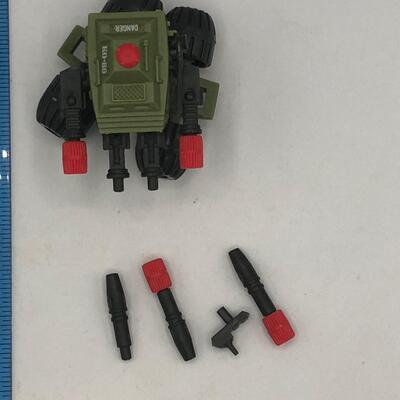 Vintage 1983 GI Joe Machine Gun PAC/RAT