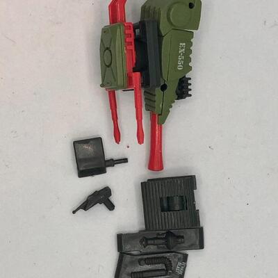 Vintage 1983 GI Joe Flame Thrower PAC/RAT