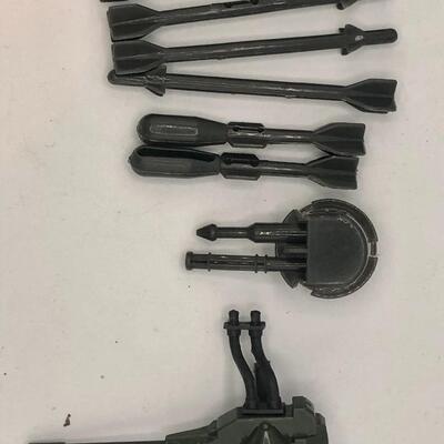 Vintage 1983 GI Joe Dragonfly Parts