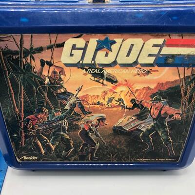 Vintage 1986 Aladdin G.I. Joe Lunch Box