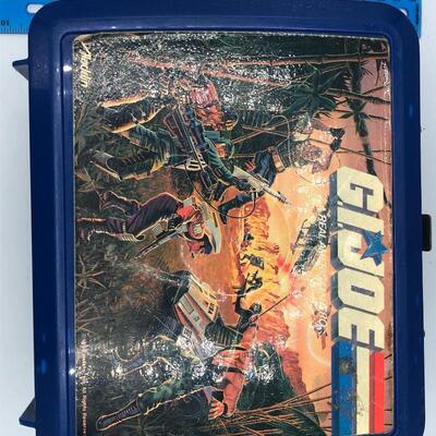 Vintage 1986 Aladdin G.I. Joe Lunch Box