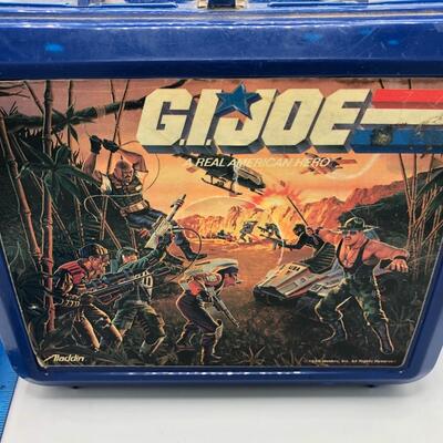 Vintage 1986 Aladdin G.I. Joe Lunch Box