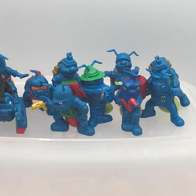 Vintage 1987 Hasbro Army Ants Set of Blue and Orange