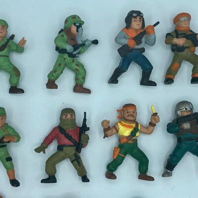 Vintage 1987 Soma Guts And Glory Figure lot of 11.