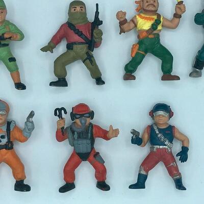 Vintage 1987 Soma Guts And Glory Figure lot of 11.