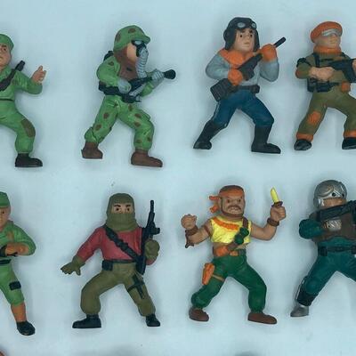 Vintage 1987 Soma Guts And Glory Figure lot of 11.