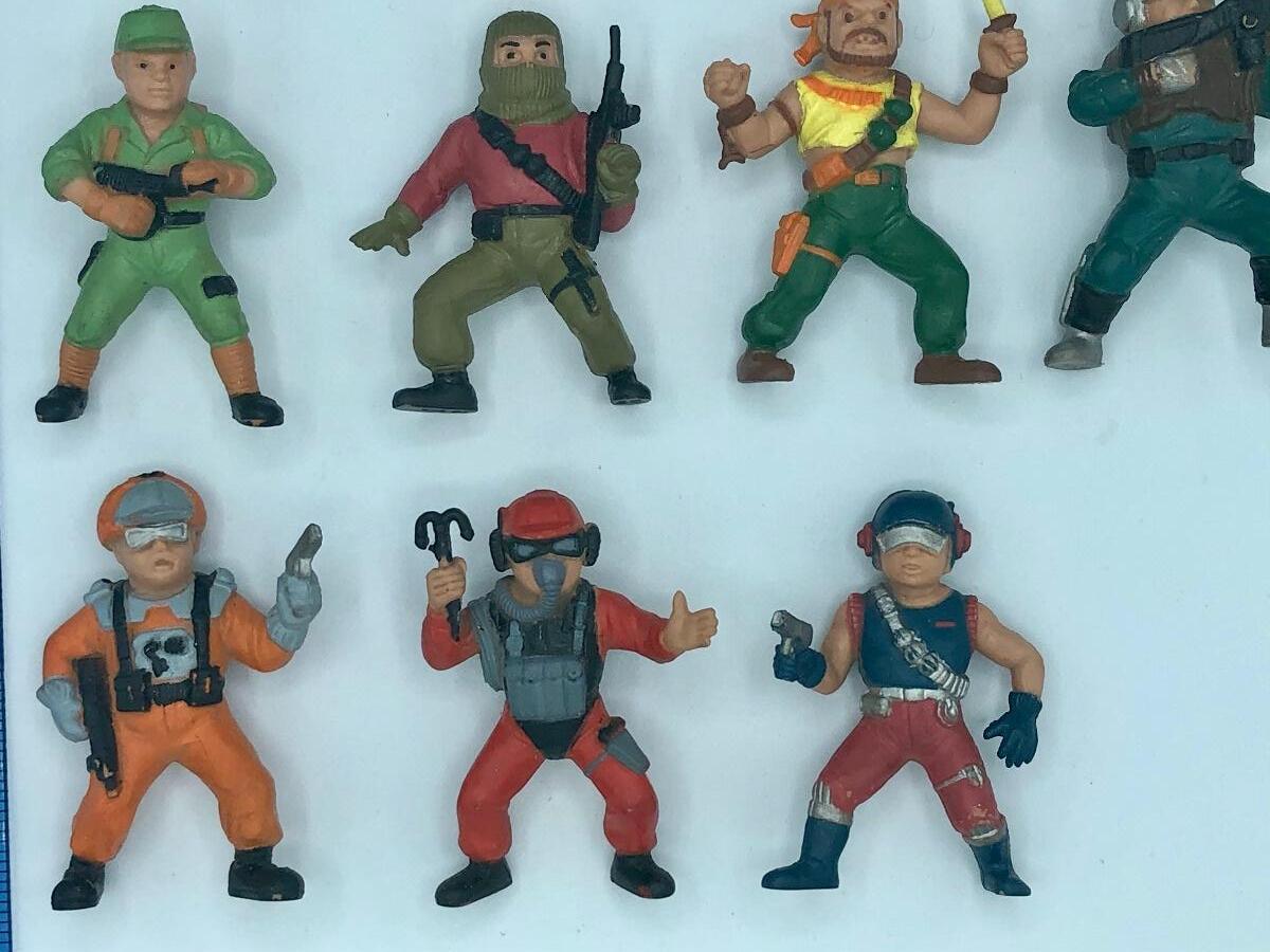 Vintage 1987 Soma Guts And Glory Figure lot of 11. | EstateSales.org