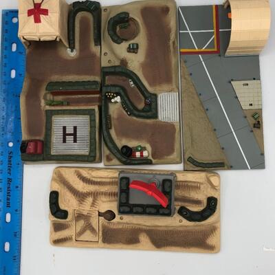 Vintage Galoob Toys 1992 Military Battle Zone Playsets