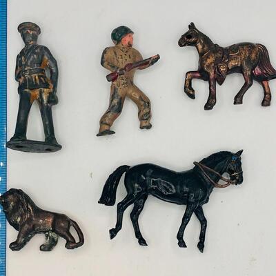 Vintage Metal Figures