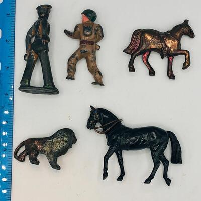 Vintage Metal Figures