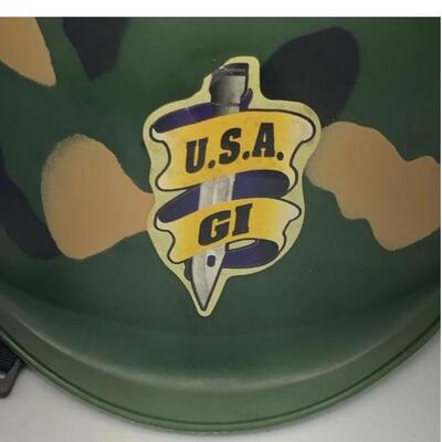 Vintage Costume Army Helmet