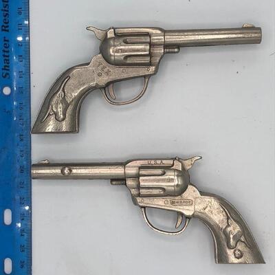Vintage Hubley Tex Cap Guns